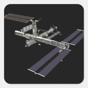 Sticker Carré Vue générée par ordinateur 18