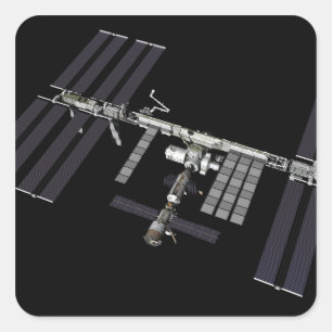 Sticker Carré Vue générée par ordinateur 24