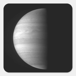 Sticker Carré Vue rapprochée de la planète Jupiter