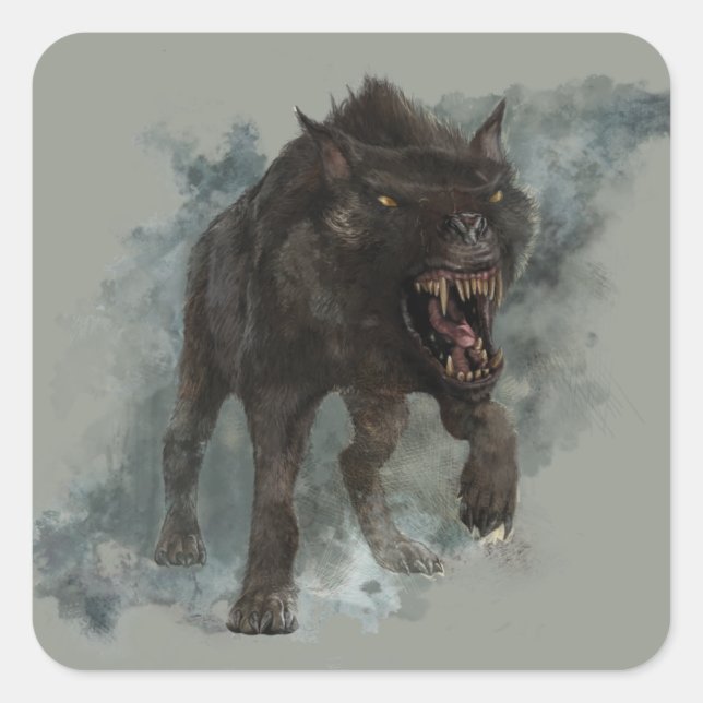 Sticker Carré Warg (Devant)