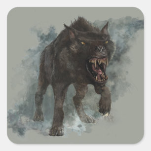 Sticker Carré Warg