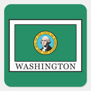 Sticker Carré Washington
