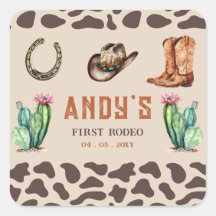 Western Cowboy Premier Rodeo Boys Anniversaire