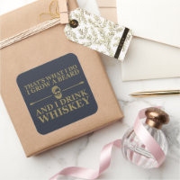 Whiskey cite avec de drôles de mots barbus