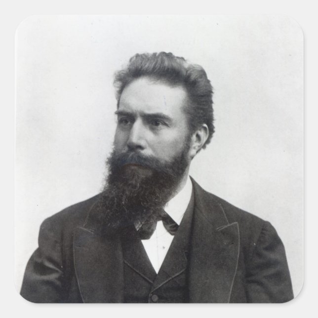 Sticker Carré Wilhelm Rontgen (Devant)