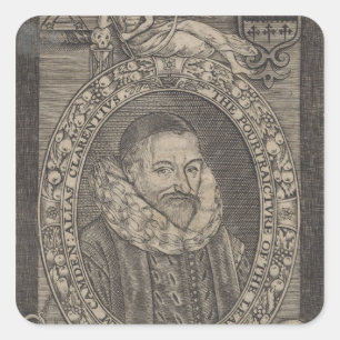 Sticker Carré William Camden, c.1636