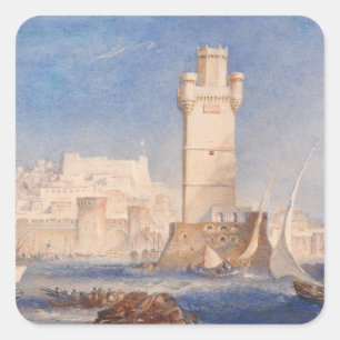 Sticker Carré William Turner Rhodes