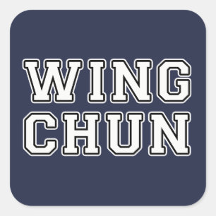 Sticker Carré Wing Chun