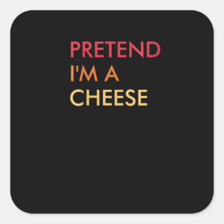 Sticker Carré Womens Pretend