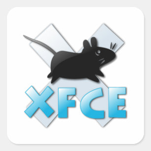 STICKER CARRÉ XFCE NS 1
