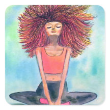 Yoga Girl Serenity Art