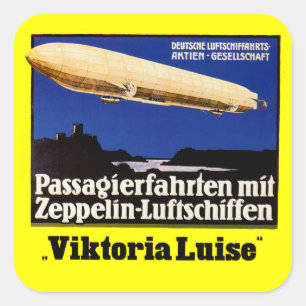 Sticker Carré Zeppelin Viktoria Luise