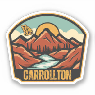 Sticker Carrollton, Géorgie