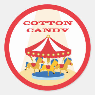Sticker Carrousel Carnaval de cirque