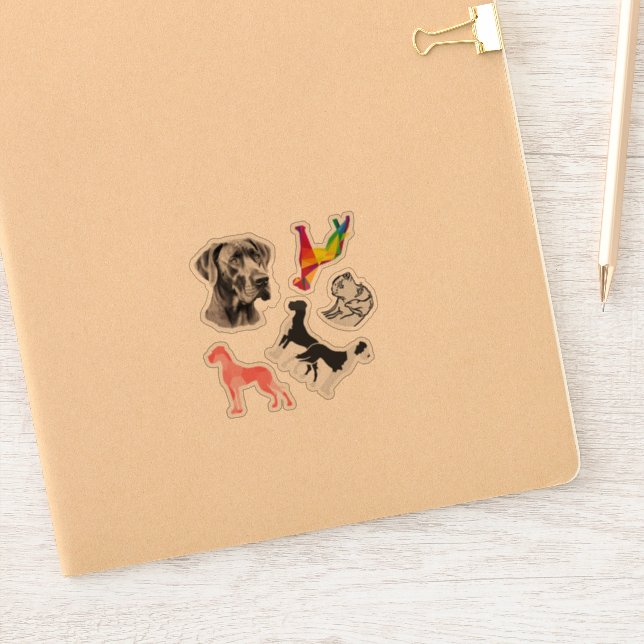 Sticker Carsticker Great Dane Collection (Carnet)