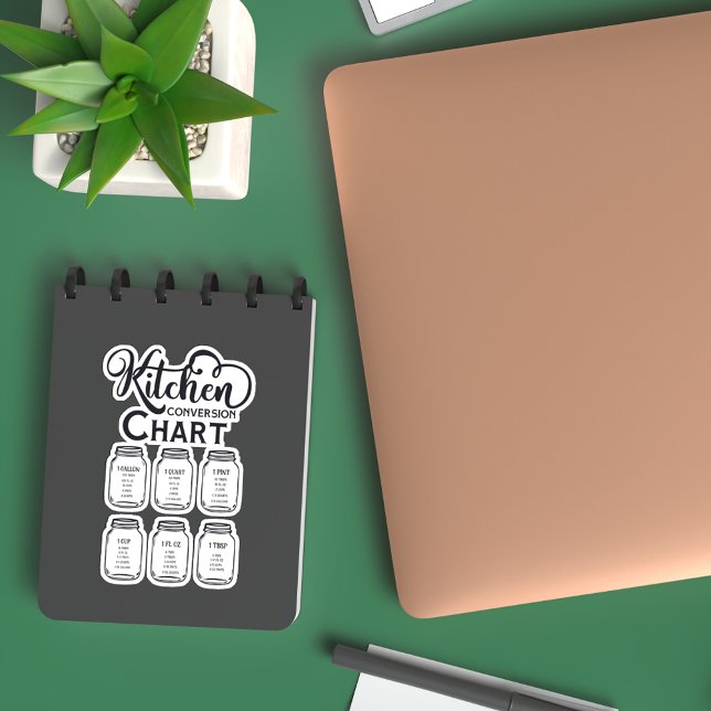 Sticker Carte de conversion de cuisine (Créateur téléchargé)