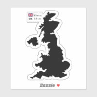 Carte du Royaume-Uni (UK)