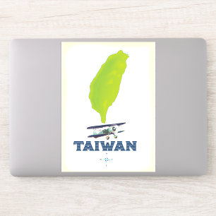 Sticker Carte Taiwan