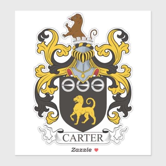 Sticker Carter Family (Feuille)