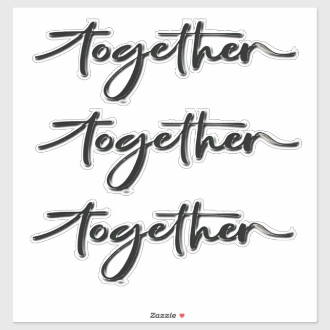 Sticker Cartons Drake Together (Feuille)