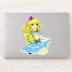 Sticker Cartoon Alice au pays des merveilles Imaginaire co
