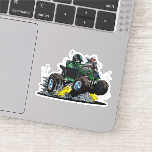 Sticker Cartoon buggy