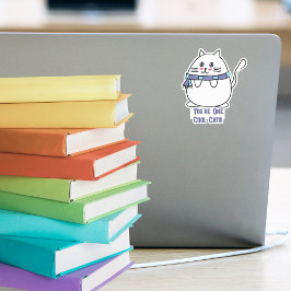 Sticker Cartoon de chat Cool amusant Amoureux des chats Ka