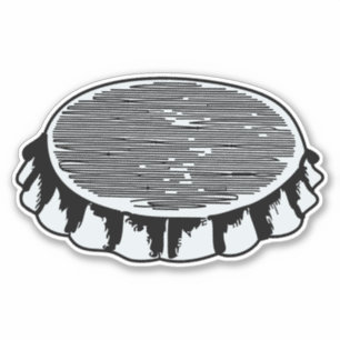 Sticker Casquette de bouteille