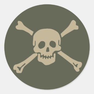 Sticker Casquette d'étendue, Jolly roger - Style 5