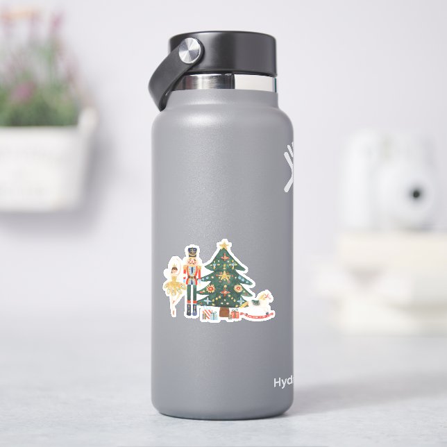 Sticker Casse-noix mignon de Noël (HydroFlask)