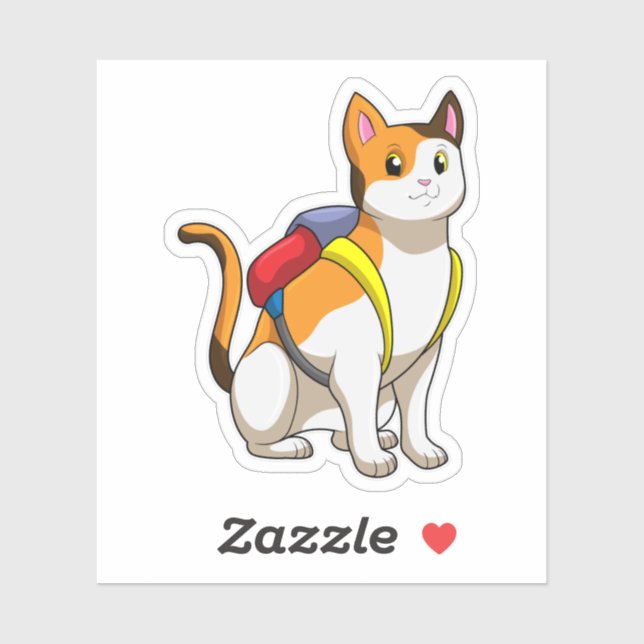 Sticker Cat (Feuille)