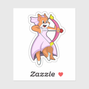 Sticker Cat as Bride with Wedding dress.PNG