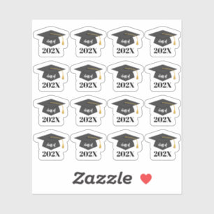 Sticker Catégorie Personnalisable De Casquette De Diplôme