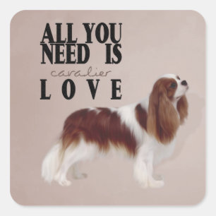 Sticker Cavalier King Charles Spaniel