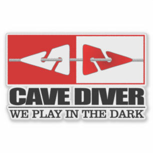 Sticker Cave Diver (LM)