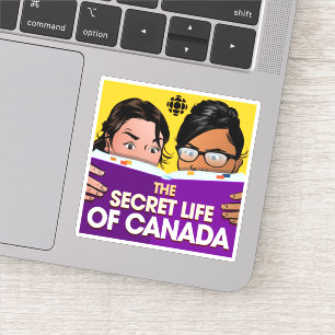 Sticker CBC The Secret Life of Canada
