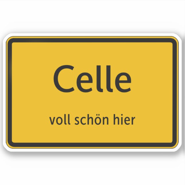Sticker Celle autocollante (Devant)