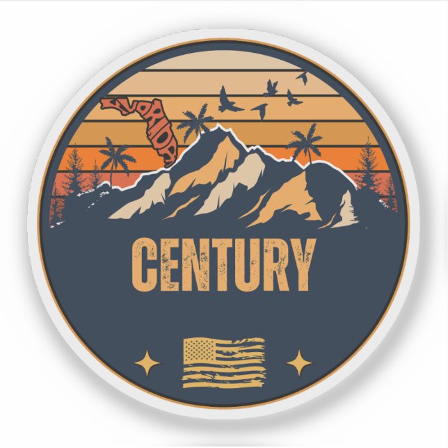 Sticker Century, Floride (Devant)