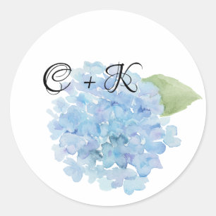 Sticker Cercle Hydrangea