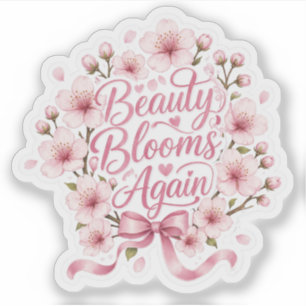 Sticker Cerisier en Fleur : La Beauté Refleurit