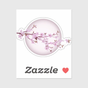 Sticker cerisier-fleur-cerisier-japonais