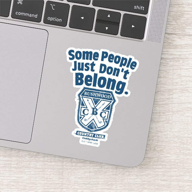 Sticker Certaines personnes n'appartiennent tout simplemen (Détail)
