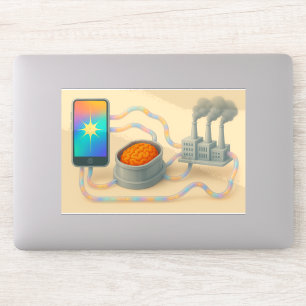 Sticker Cerveau — Appareil — Circuit d'usine