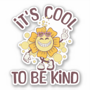 Sticker C'est cool d'être gentil