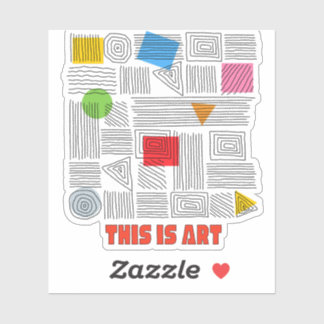 STICKER C'EST DE L'ART
