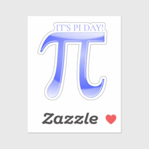 Sticker C'est la fête du Pi !