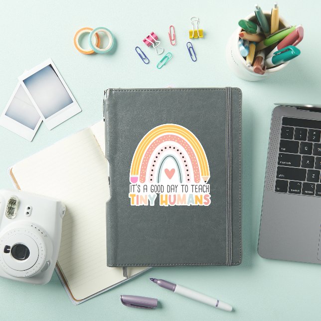Sticker C'est une bonne journée pour enseigner des minuscu (Couverture iPad)