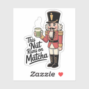 Sticker Cette noix tourne sur Casse-Noisette Matcha de Noë