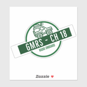 Sticker Chaîne 18 GMRS