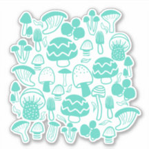 Champignons Turquoises